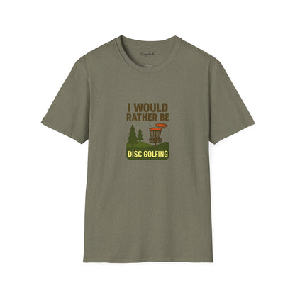 Unisex T-Shirt - I'd Rather Be Disc Golfing V3