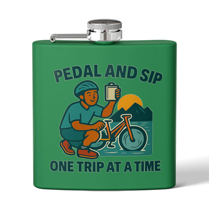 Bicycling Flask - Pedal and Sip One Trip at a Time