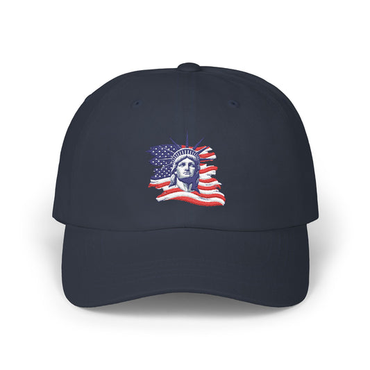 Classic Dad Cap - Patriotic Vintage American Flag
