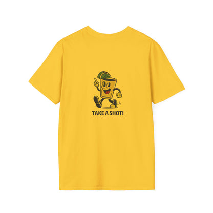 Unisex T-Shirt - Take a Shot - Tequila (2-sided graphic)