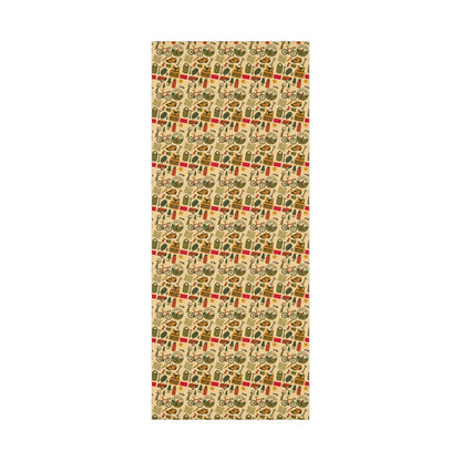 Eco-Friendly Bicycling-Themed Gift Wrap Paper