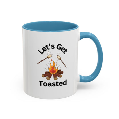 Ceramic Coffee Mug - Let's Get Toasted