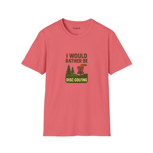 Unisex T-Shirt - I'd Rather Be Disc Golfing V3