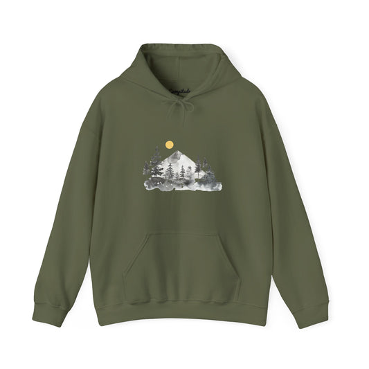 Unisex Hoodie - Mountain Sunrise