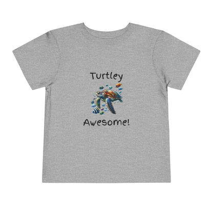 Turtle-Themed Toddler T-Shirt