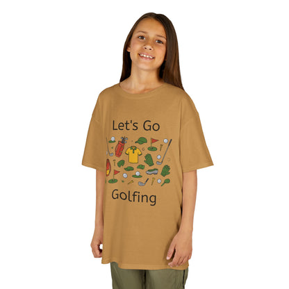 Kids T-Shirt - Let's Go Golfing