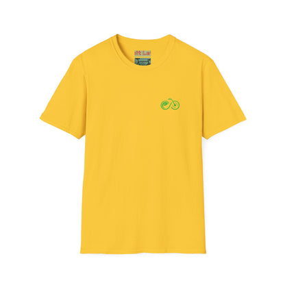Unisex T-Shirt - Ride Now, Adult Later (2-sided graphic)