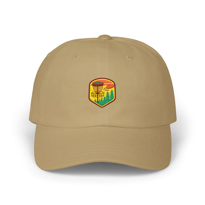 Classic Dad Cap - Disc Golf Emblem
