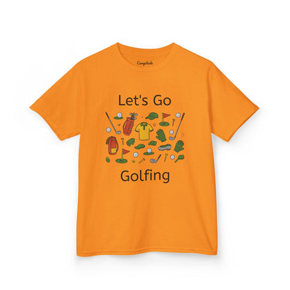 Kids T-Shirt - Let's Go Golfing