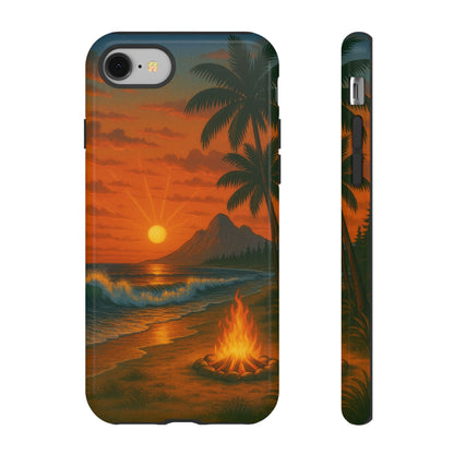 Tough Phone Case - Tropical Sunset Phone