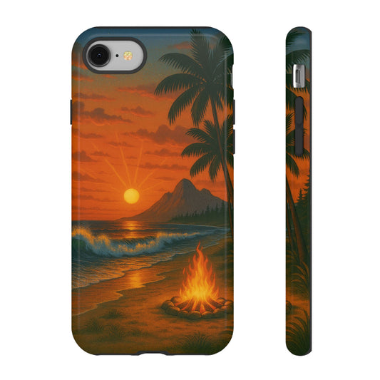 Tough Phone Case - Tropical Sunset Phone
