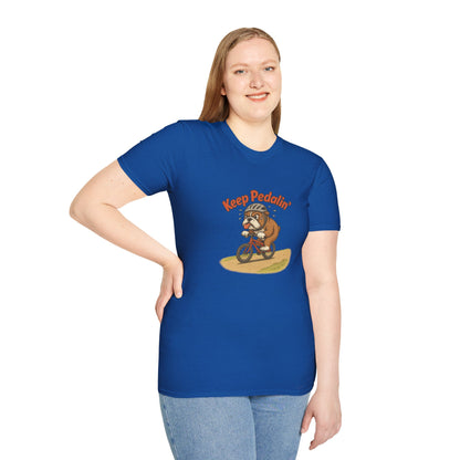 Unisex T-Shirt - Keep Pedalin'