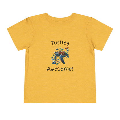Turtle-Themed Toddler T-Shirt