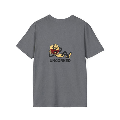 Unisex T-Shirt - Uncorked - Wine (2-sided graphic)
