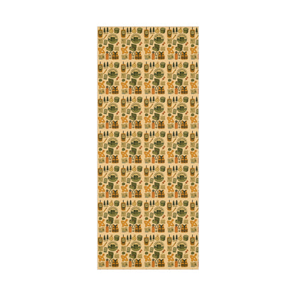 Eco-Friendly Geocache-Themed Gift Wrap Paper