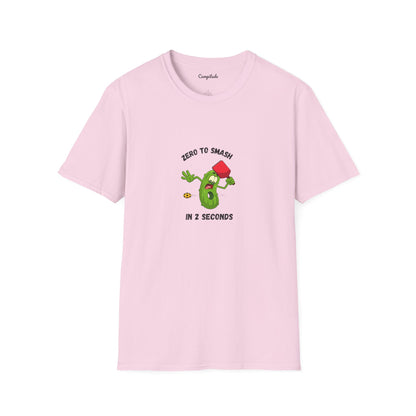 Unisex T-Shirt - Zero to Smash in 2 Seconds