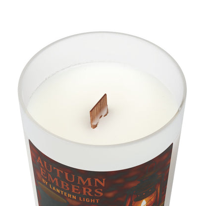 Warm Scented Autumn Candle - Autumn Embers (11oz)