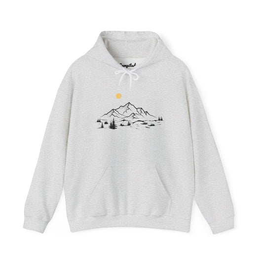 Hoodie Sweatshirt - Mountain Sunset