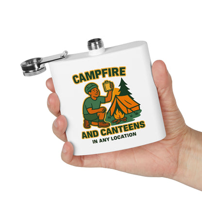 Camping Flask -  Campfire and Canteens in Any Location