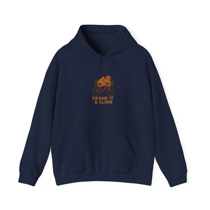Unisex Hoodie - Crank It & Climb