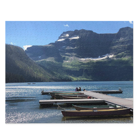 Scenic Lake Louise Puzzle - 500-Piece
