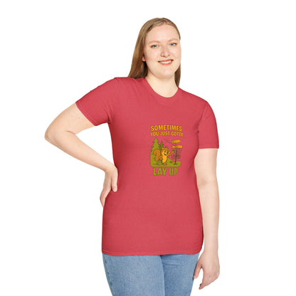 Unisex T-Shirt - Disc Golf Sometimes You Just Need to Layup