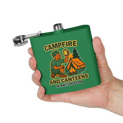 Camping Flask -  Campfire and Canteens in Any Location