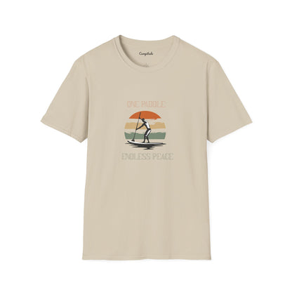 Unisex T-Shirt - One Paddle, Endless Peace