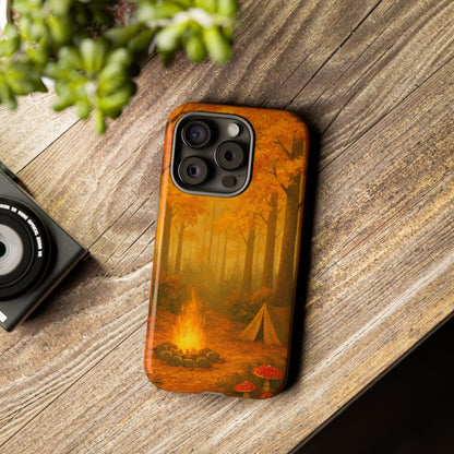 Tough Phone Case - Autumn Camping