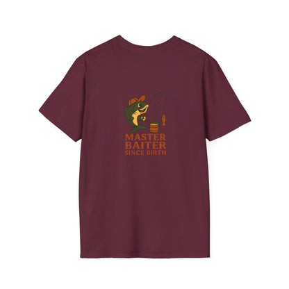 Unisex T-Shirt - Fun Master Baiter (2-sided graphic)