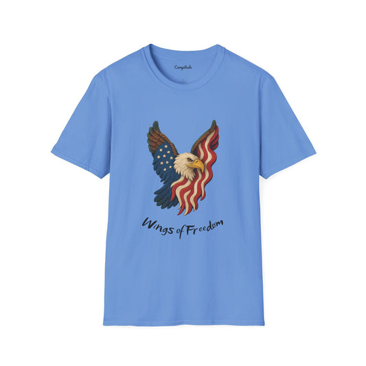 Unisex T-Shirt - (Eagle) Wings of Freedom