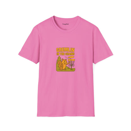 Unisex T-Shirt - Disc Golf Gremlin in the Chains