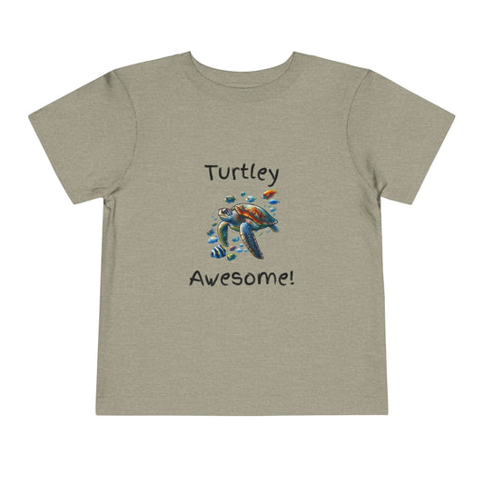 Turtle-Themed Toddler T-Shirt