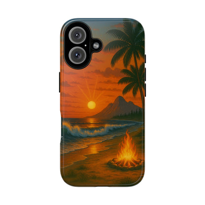 Tough Phone Case - Tropical Sunset Phone
