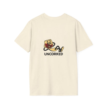 Unisex T-Shirt - Uncorked - Wine (2-sided graphic)