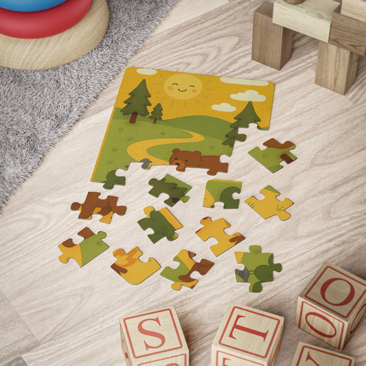 Bright Bear Adventure Kids' Puzzle, 30-Piece Fun