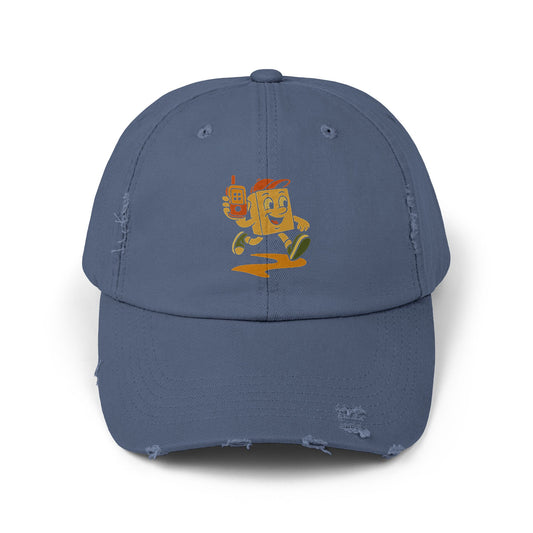 Distressed Cap - Geocache Character
