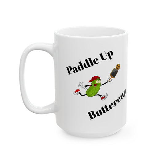 Ceramic Coffee Mug - Paddle Up Buttercup