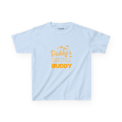 Kids Heavy Cotton™ T-Shirt - Daddy's Hiking Buddy