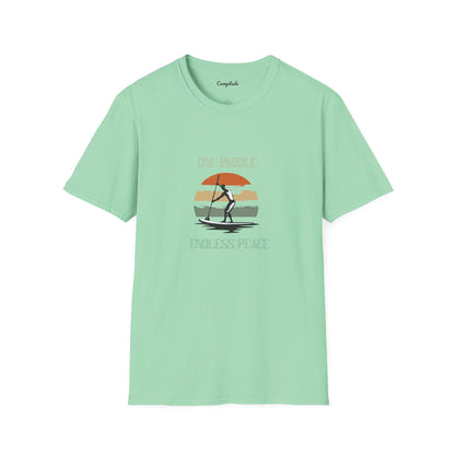 Unisex T-Shirt - One Paddle, Endless Peace