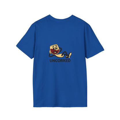 Unisex T-Shirt - Uncorked - Wine (2-sided graphic)