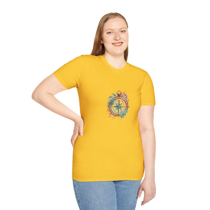 Unisex T-Shirt - Geocache Colorful Compass