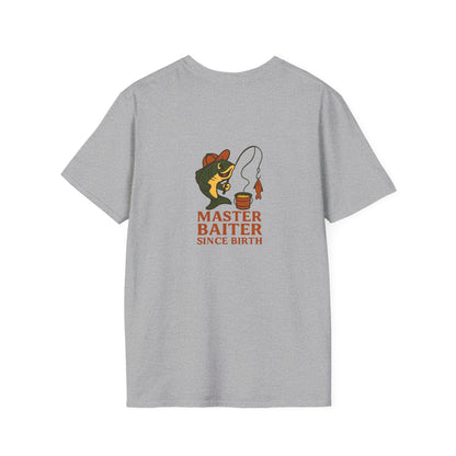 Unisex T-Shirt - Fun Master Baiter (2-sided graphic)