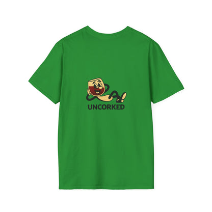 Unisex T-Shirt - Uncorked - Wine (2-sided graphic)
