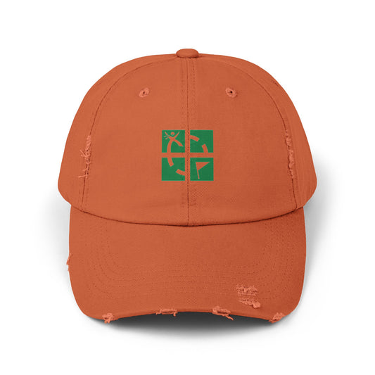 Distressed Cap - Geocache
