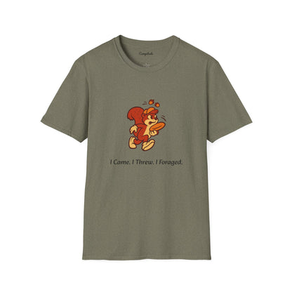 Unisex T-Shirt - I Came. I Threw. I Foraged