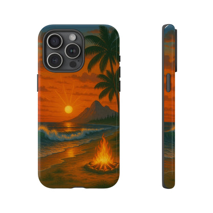 Tough Phone Case - Tropical Sunset Phone