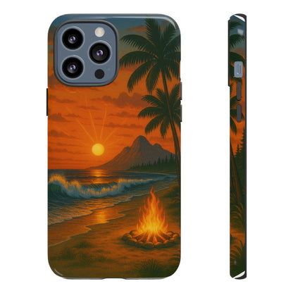Tough Phone Case - Tropical Sunset Phone