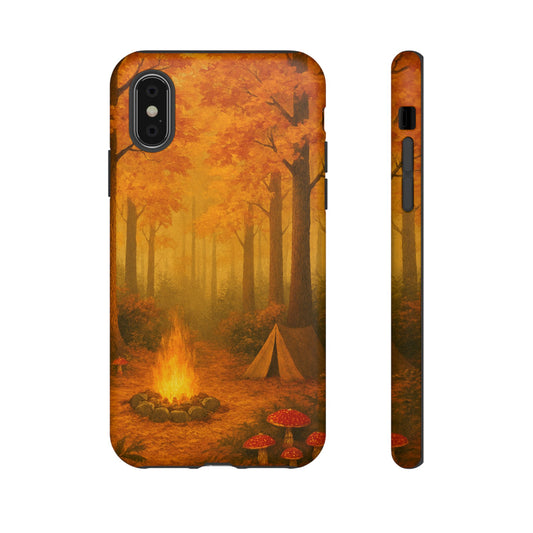 Tough Phone Case - Autumn Camping