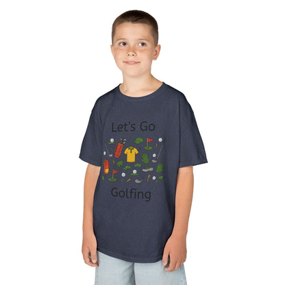 Kids T-Shirt - Let's Go Golfing